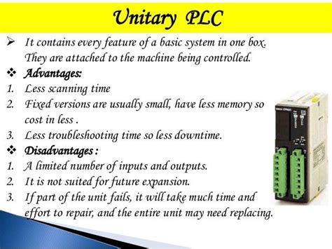 unitary plc advantages and disadvantages