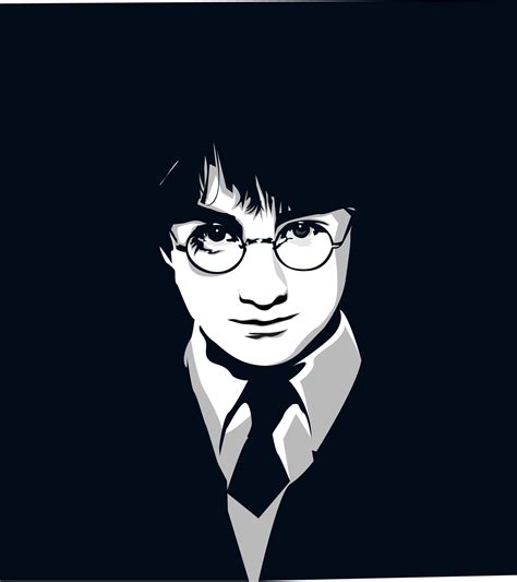 ArtStation - vector illustration harry potter childhood