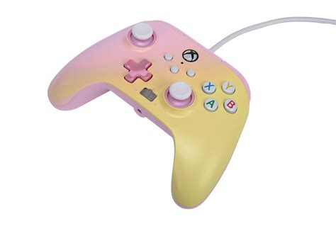 PowerA Pink Lemonade Enhanced Wired Controller for Xbox Series X and S