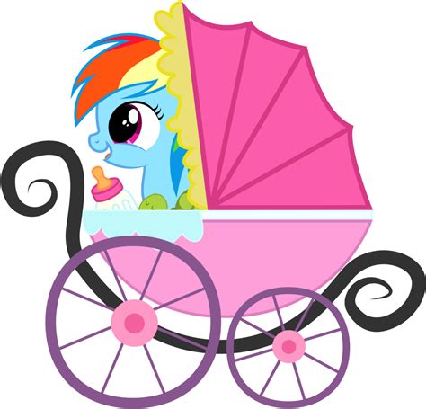 Download Cumill11, Baby, Baby Carriage, Baby Pony, Female, Filly, - Noble Eightfold Path Wheel ...