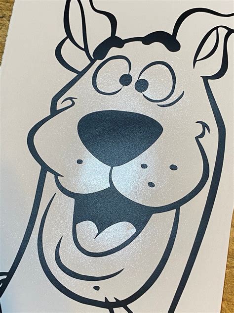 Scooby doo car decal scooby doo cartoons decal mystery | Etsy