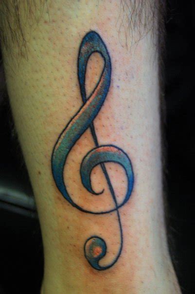 Treble Clef Tattoos Designs, Ideas and Meaning - Tattoos For You