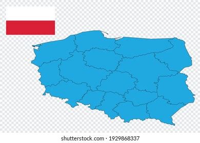 Map Flag Poland Stock Vector (Royalty Free) 1929868337 | Shutterstock