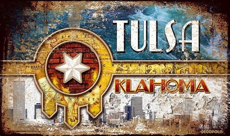 Tulsa Flag | Tulsa, Flag, Motor oil