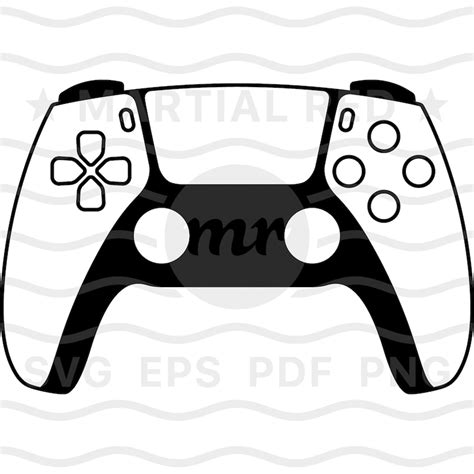 Playstation 5 Game Controller Svg Dualsense Svg Ps5 Video | Etsy