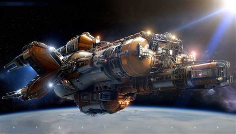 spaceship concept art blog - Ilene Hendrickson