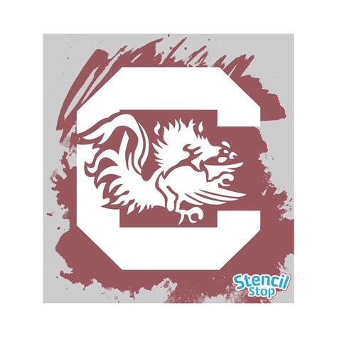 South Carolina Gamecocks Logo Stencil | Gamecocks, South carolina gamecocks, Gamecocks logo