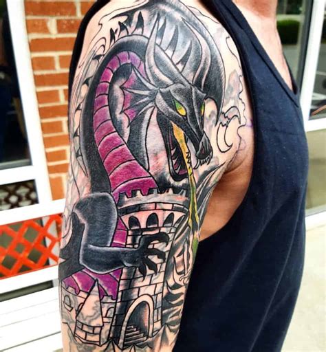 Top 65 Best Maleficent Tattoo Ideas - [2021 Inspiration Guide]