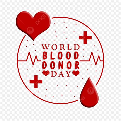 World Blood Donor Day PNG Picture, World Blood Donor Day Logo, World ...