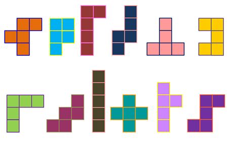 MEDIAN Don Steward mathematics teaching: pentominoes