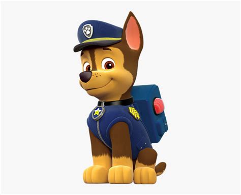 Clip Art Chase Patrulha Canina Png - Paw Patrol Chase , Free ...