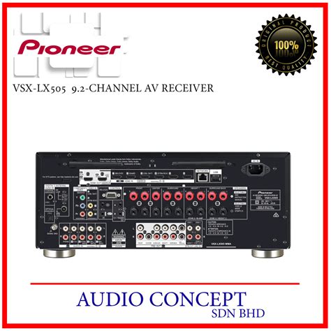 Pioneer VSX-LX505 9.2-Channel AV Receiver - Audio Concept