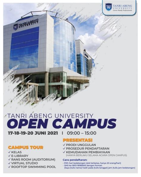 Open Campus Tanri Abeng University | Event - Eventkampus.com