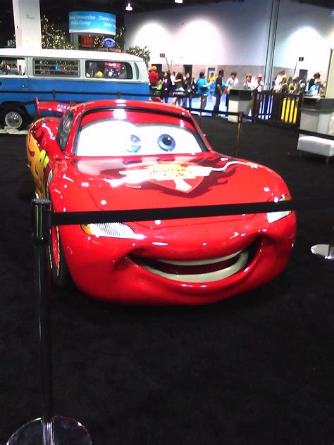 Shiny Lightning McQueen | Lightning McQueen car size model | Flickr