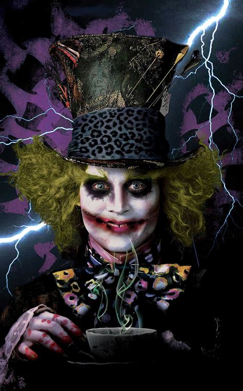 Graceful Madhatter Meets Joker By Dzdexcom On Widescreen Mad Hatter for ...