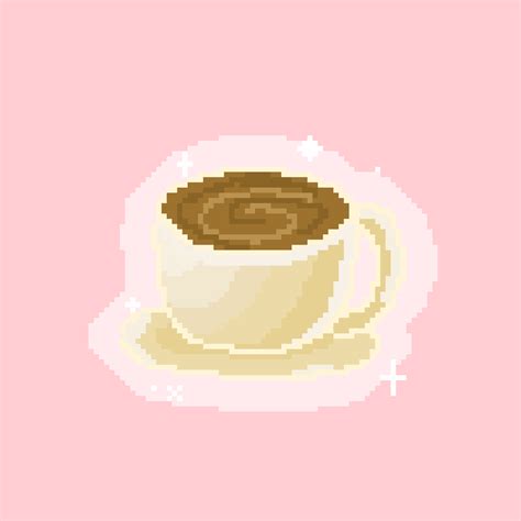 Pixilart - Lil Cute Coffee Gif by ChillFoxie2007