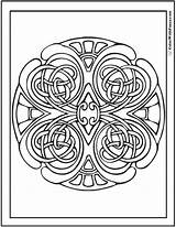 90 Celtic Coloring Pages Irish Scottish Gaelic sketch template