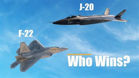 America's F-22 Raptor vs. China's Stealth J-20: Who Wins? - YouTube