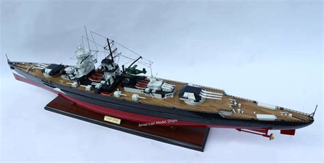 Admiral Graf Spee German Battleship Model 39" Handcrafted Wooden ...