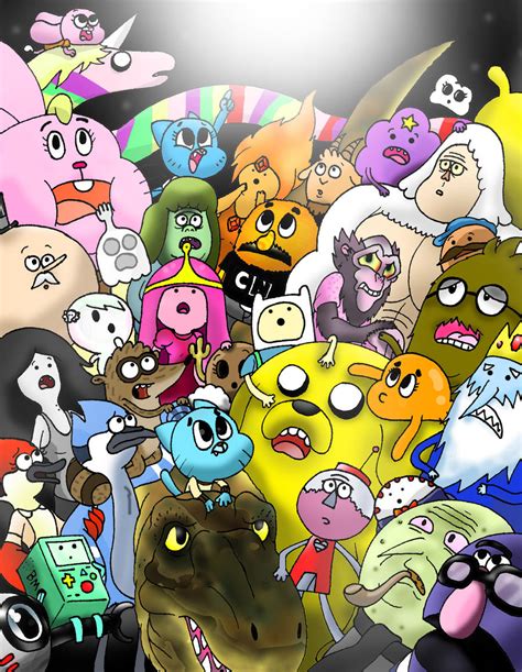 The Amazing Regular Adventure Time Show of Gumball by WaniRamirez on DeviantArt