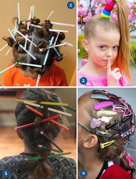 220+ Crazy Hair Day Ideas | Wacky School Hairstyles for Girls, Boys & Teachers! | Crazy hair ...