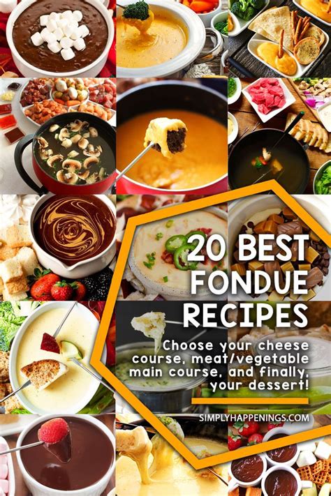 20 Best Fondue Recipes | Best fondue recipe, Fondue recipes, Fondue recipe melting pot