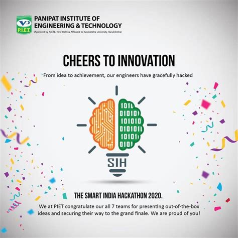 Celebrating Innovation at Smart India Hackathon 2020