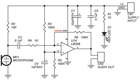 Condenser Mic Preamp Circuit Diagram - IOT Wiring Diagram