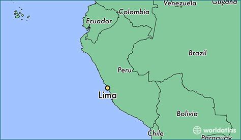 Where is Lima, Peru? / Lima, Lima Map - WorldAtlas.com