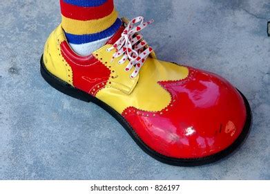 Big Clown Shoes Primary Colors Stock Photo 2071449356 | Shutterstock