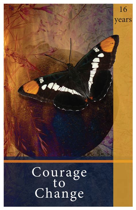 16yr-Courage to Change | Serenity Cards