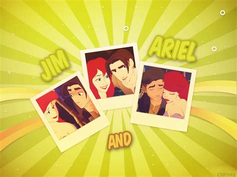 Jim ♡ Ariel Wallpaper - Jim & Ariel Wallpaper (27518519) - Fanpop