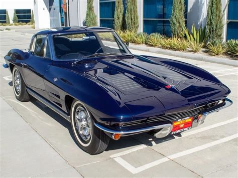 Daytona Blue 1963 Chevrolet Corvette