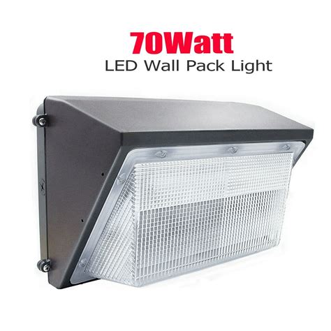 70w Led Wall Pack Light Commercial Grade Weatherproof Outdoor Perimeter Security Lighting ...