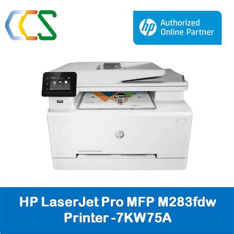 HP M283fdw Color LaserJet Pro MFP Printer Functions Print,Copy,Scan,Fax ...