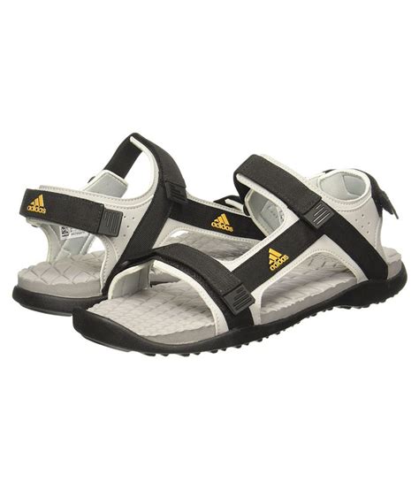 Adidas RAVISH M Black Sandals Price in India- Buy Adidas RAVISH M Black Sandals Online at Snapdeal