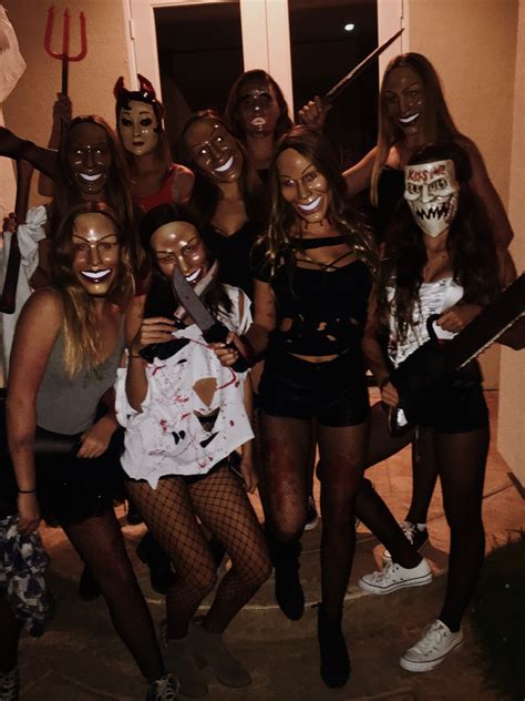 Easy Group Purge Costumes Ideas For Halloween 2023