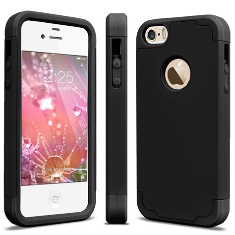 iPhone 5S Case, iPhone SE 2016 Case Cover, Njjex iPhone 5 5S SE 5SE Case Shock Absorbing Hard ...