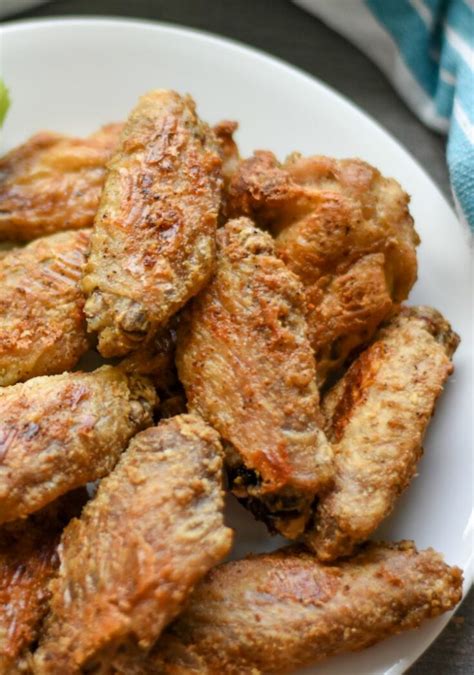 Crispy Oven Fried Chicken Wings - Curbing Carbs