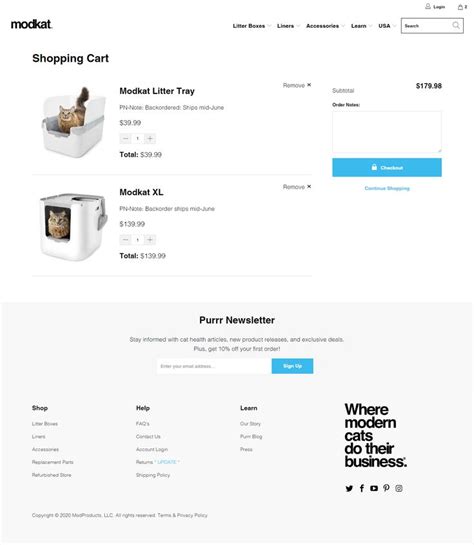 Minimalistic and clean shopping cart design page | Shopify help, Shopify design, Web design