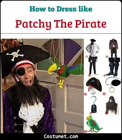 Patchy the Pirate (Spongebob Squarepants) Costume for Cosplay ...