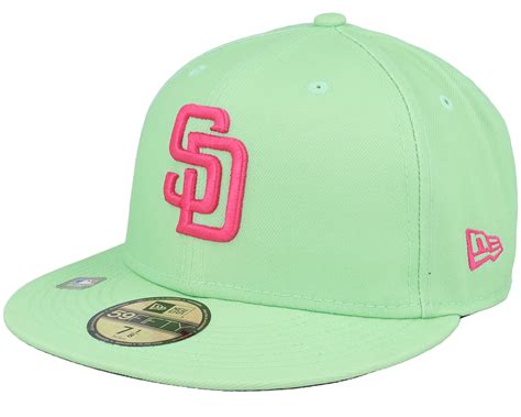 San Diego Padres MLB21 City Connect Mint/Pink Fitted - New Era lippis | Hatstore.fi