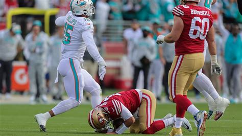 Jimmy Garoppolo injury: Brock Purdy in as 49ers QB vs. Dolphins