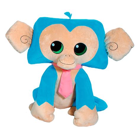 Wholesale 14" Blue Monkey Plush Toy (SKU 2319730) DollarDays