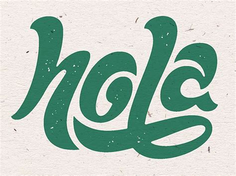 Hola | Church branding, Typography letters, Typography