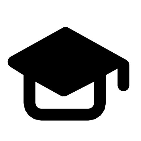 Graduation Cap Vector SVG Icon - SVG Repo