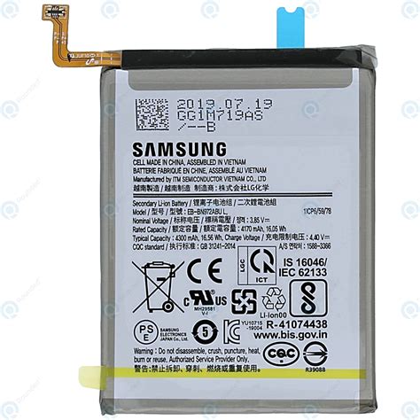 Samsung Galaxy Note 10 Plus (SM-N975F) Battery EB-BN972ABU 4300mAh GH82 ...