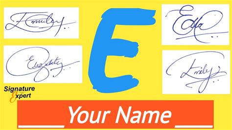 signature ideas for my name free - Merry Whitmore