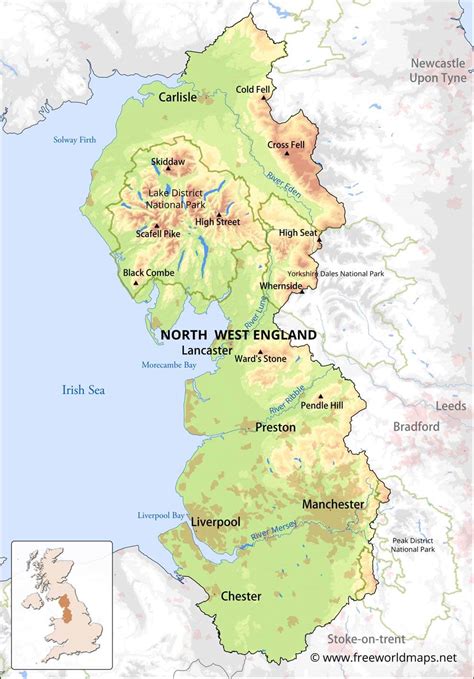 Tänzer Sada Waffenstillstand map of north west england Dort Hälfte Welken