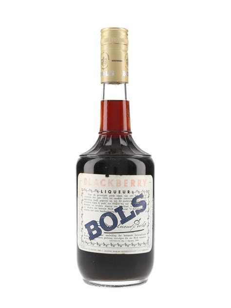 Bols Blackberry Liqueur - Lot 85582 - Buy/Sell Liqueurs Online